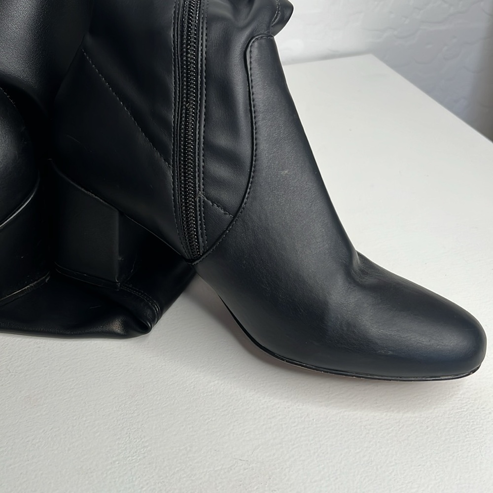 Rebecca Minkoff | Lauren Vegan Leather Over the Knee Boot size 7.5 - Picture 14 of 16